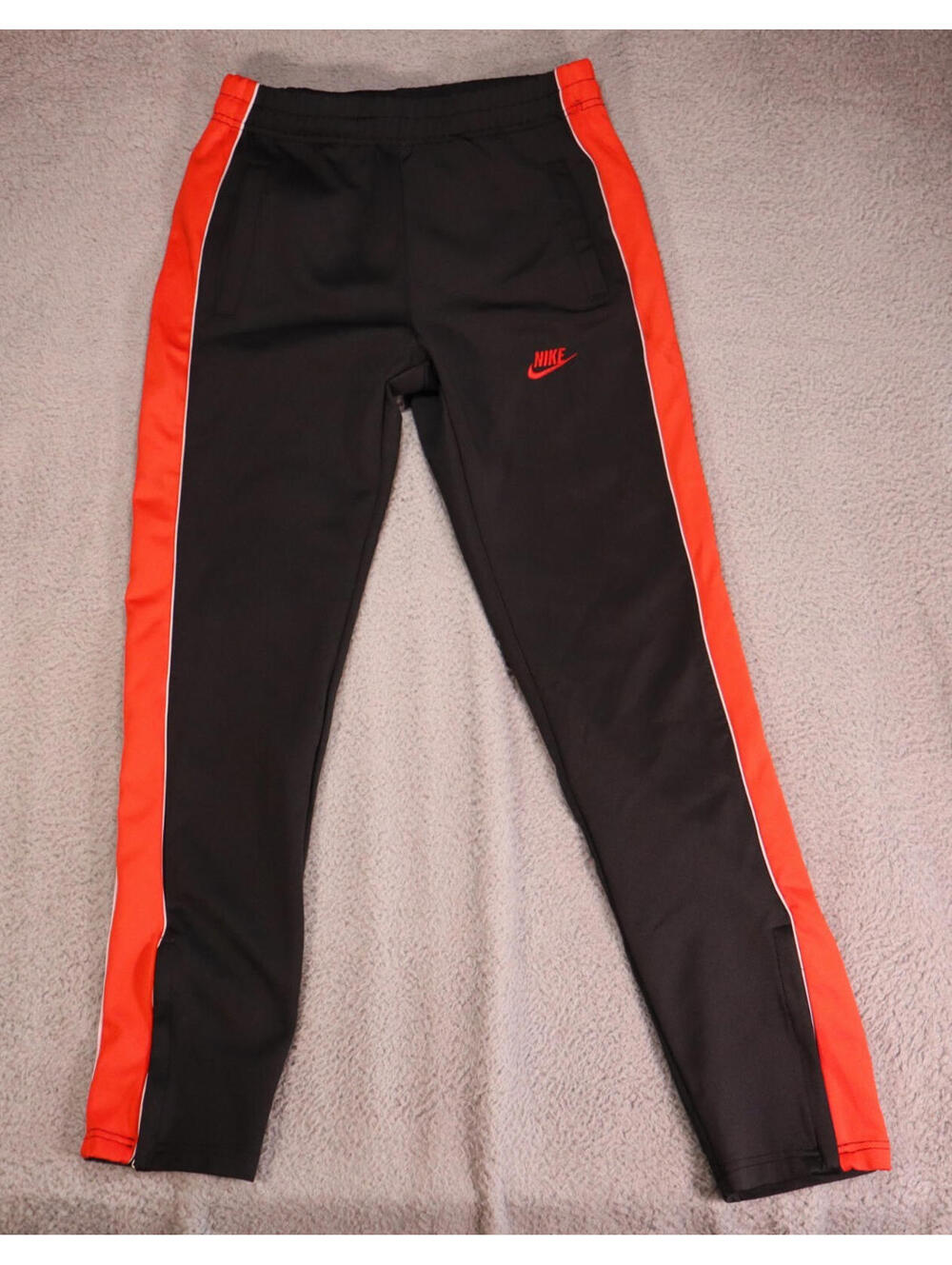 VTG Nike Trackpants Zip Ankle Men Medium 90s Sweatpants